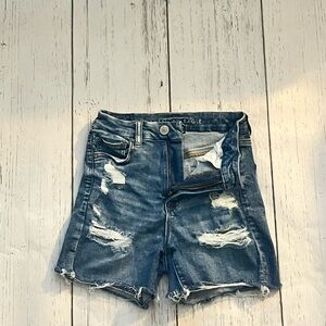 AE Curvy Denim Shorts